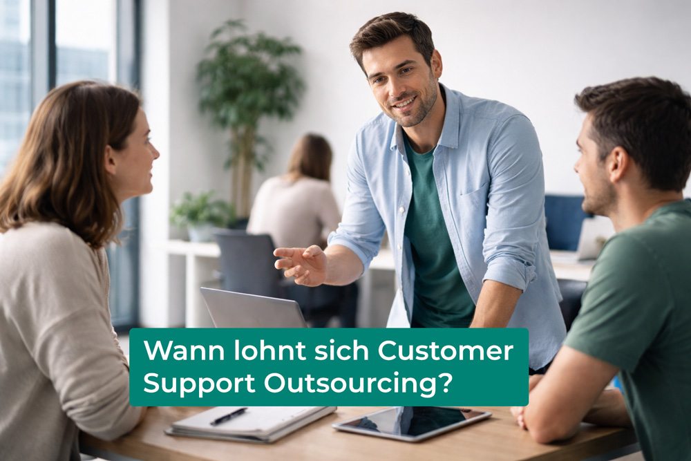 Customer Support Outsourcing strategische Entscheidungsfindung im modernen B&uuml;ro
