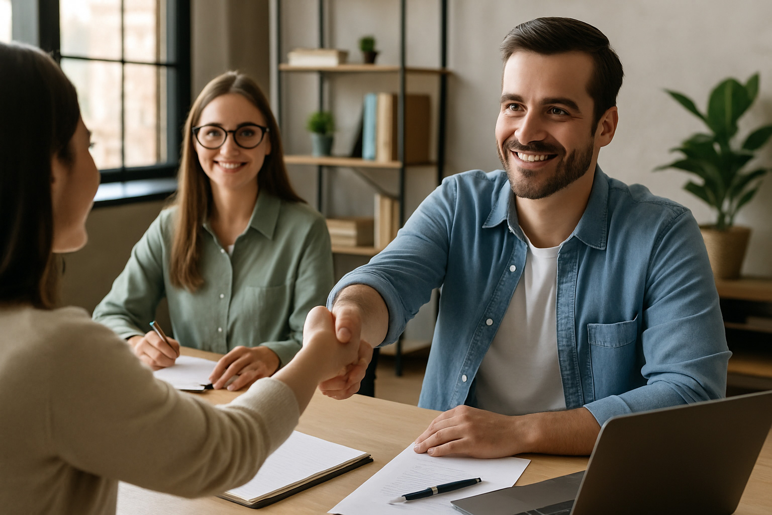 Projektverantwortliche nach erfolgreichem Kunden-Onboarding