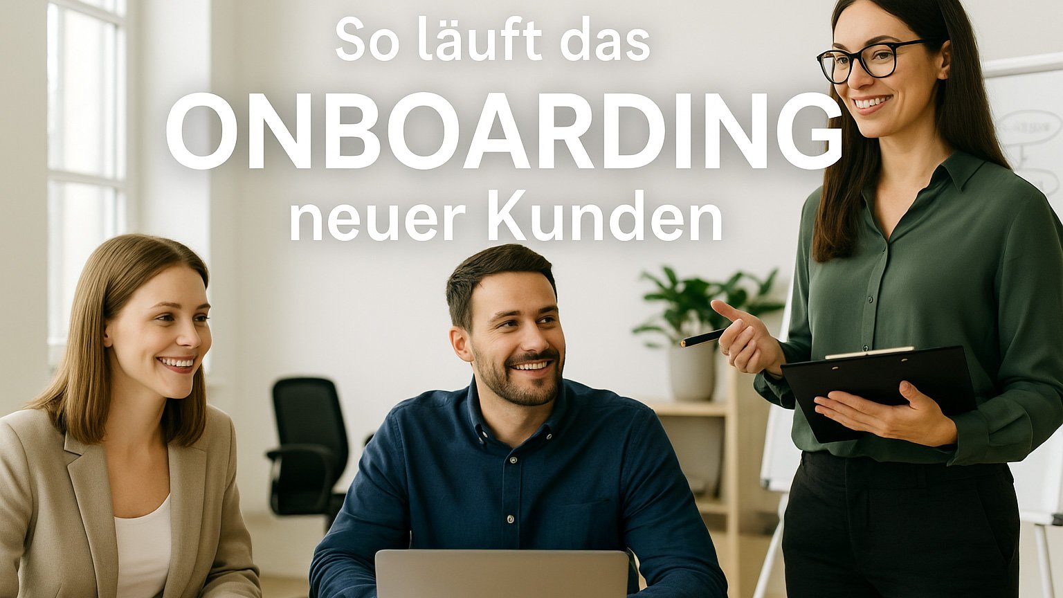 Teammeeting zum Kunden-Onboarding bei GRÜN smiles
