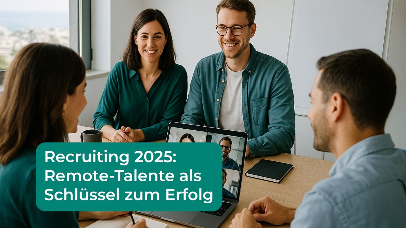 Recruiting 2025: Remote-Talente als Schlüssel zum Erfolg