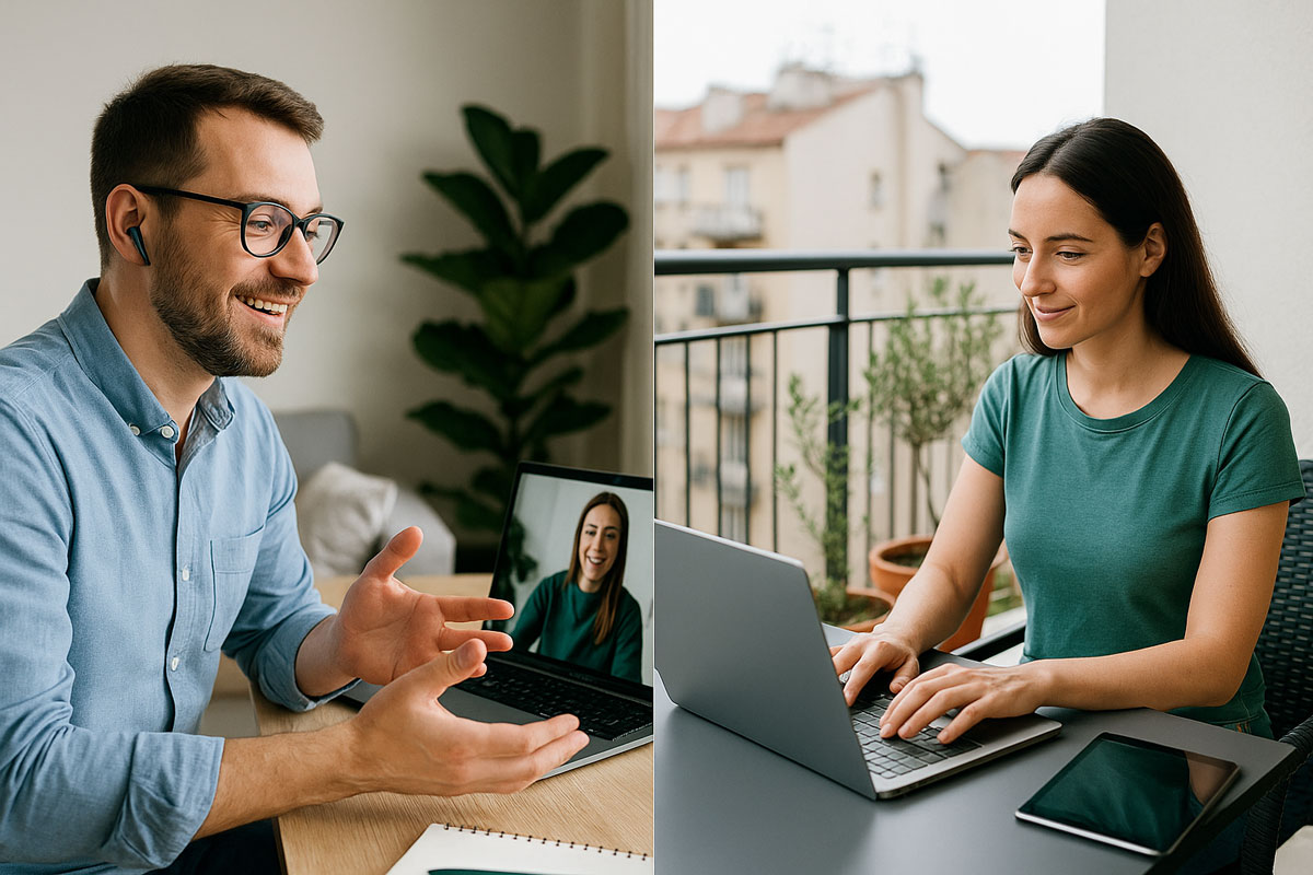 Teamführung im Kundenservice mit Feedbackgespräch und Work-Life-Balance