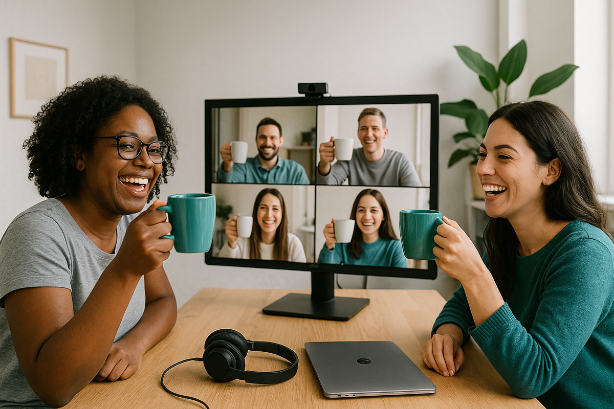 Teamführung im Kundenservice stärkt Teamgeist durch virtuelle Kommunikation